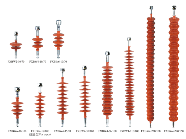 产品名称：棒形悬式复合绝缘子
